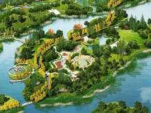 潘安湖二期18万㎡园林绿化工程